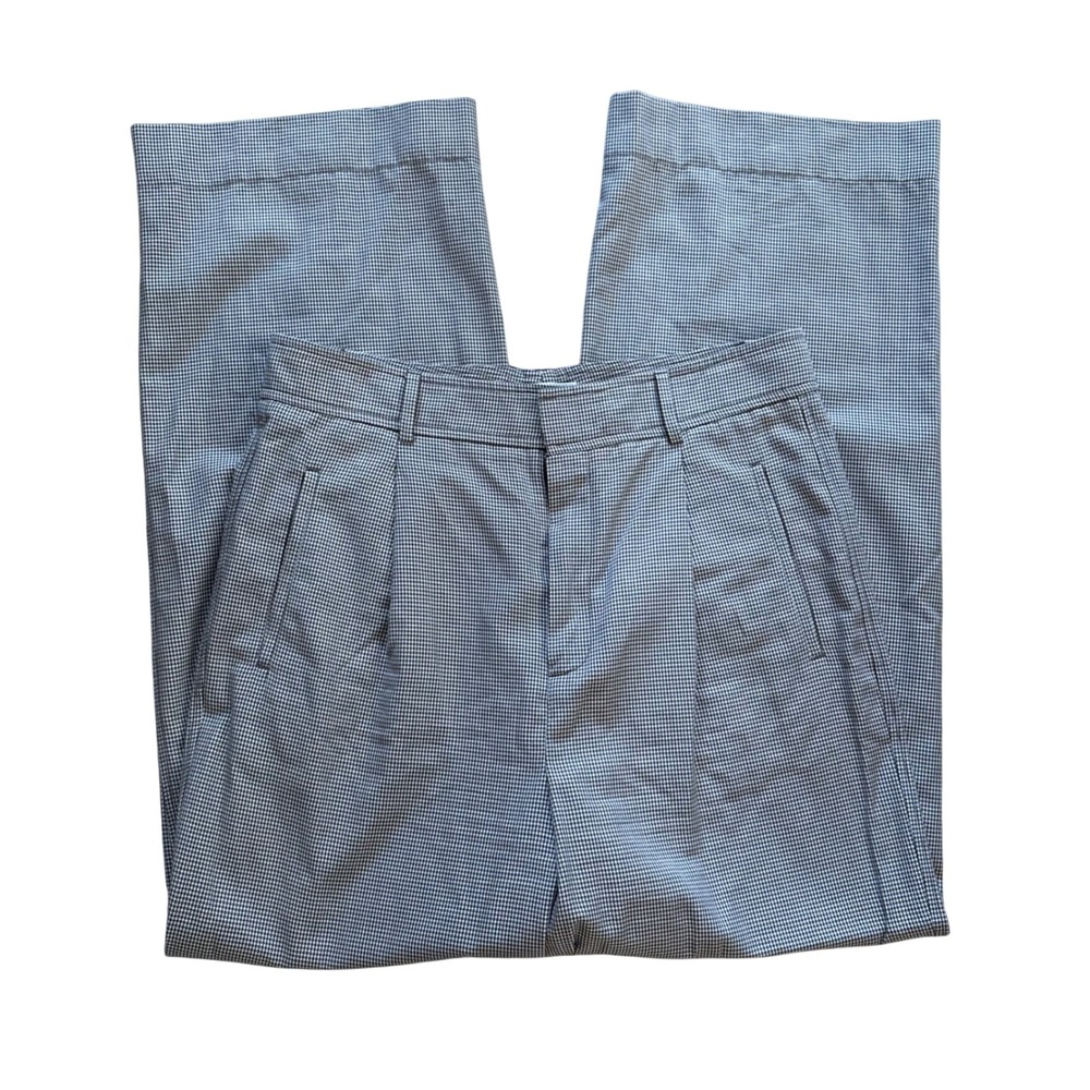 EVERLANE The Draper Pants‎ Houndstooth Wide Leg Size 14